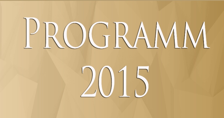 Programm 2015