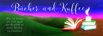 Bücher und Kaffee Banner